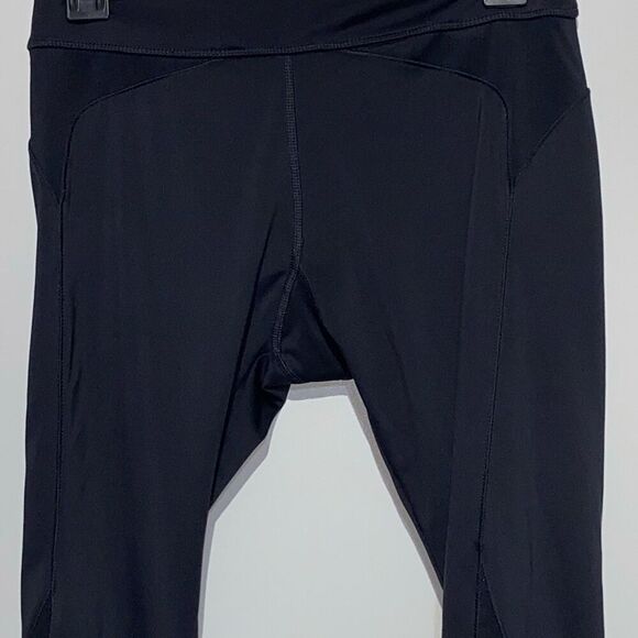 Adidas Women's Black Stretch Capri Active Athletic Leggings Size Medium - Picture 3 of 9